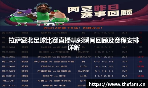 拉萨藏北足球比赛直播精彩瞬间回顾及赛程安排详解