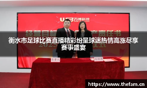 衡水市足球比赛直播精彩纷呈球迷热情高涨尽享赛事盛宴